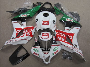 Comprar Carenado Moto Honda CBR600RR 2007-2008 - Blanco Rojo Verde San Carlo