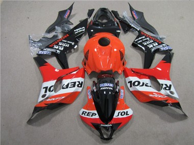 Comprar Kits Carenados Moto Honda CBR600RR 2007-2008 - Naranja Blanco Rojo Negro Brillante Repsol