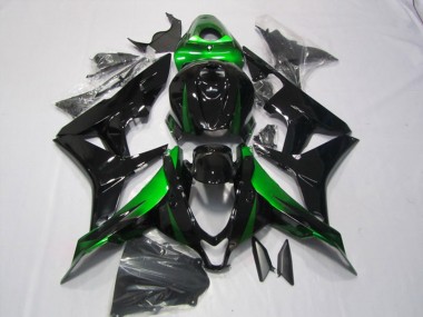 Comprar Kits Carenados Moto Honda CBR600RR 2007-2008 - Verde Negro Brillante
