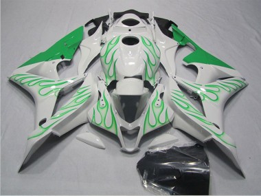 Comprar Carenados Moto Honda CBR600RR 2007-2008 - Blanco Verde Llama