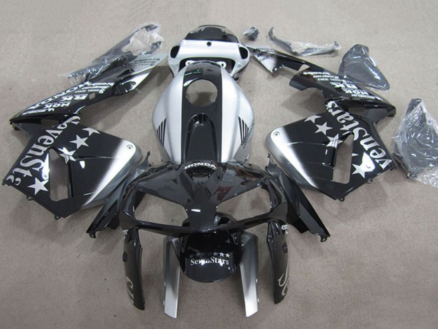 Comprar Carenados Moto Honda CBR600RR 2007-2008 - Plata Negro Brillante SevenStars