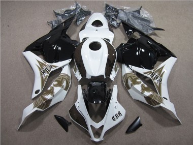 Comprar Kits Carenados Moto Honda CBR600RR 2009-2012 - Blanco Negro Brillante