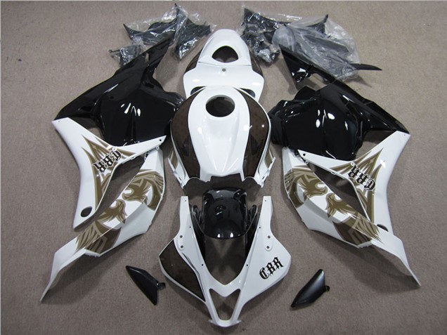 Comprar Kits Carenados Moto Honda CBR600RR 2009-2012 - Blanco Negro Brillante