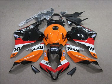 Comprar Carenados ABS Honda CBR600RR 2009-2012 - Naranja Blanco Rojo Negro Brillante Repsol