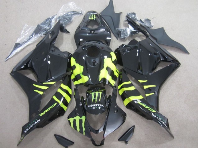 Comprar Carenados Moto Honda CBR600RR 2009-2012 - Negro Brillante Amarillo Monstruo