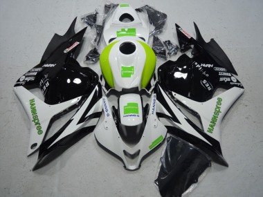 Comprar Carenado Moto Honda CBR600RR 2009-2012 - Blanco Verde Negro Brillante Hannspree