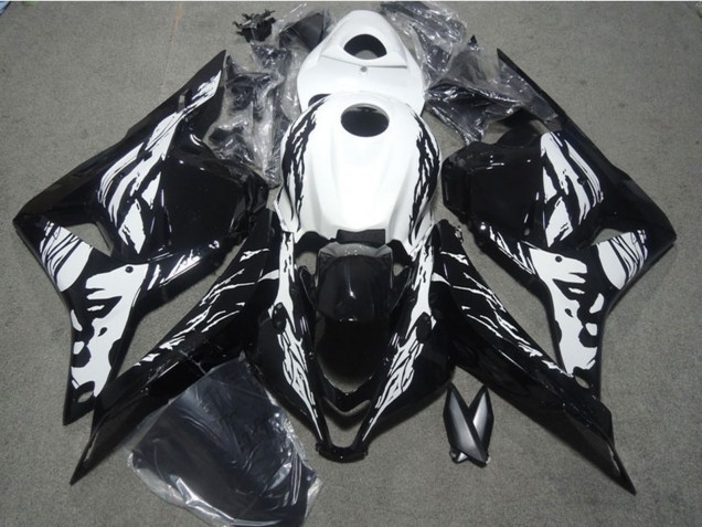 Comprar Carenado Moto Honda CBR600RR 2009-2012 - Blanco Negro Brillante