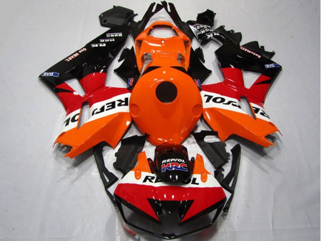 Comprar Kits Carenados Moto Honda CBR600RR 2013-2023 - Naranja Blanco Rojo Negro Brillante Repsol