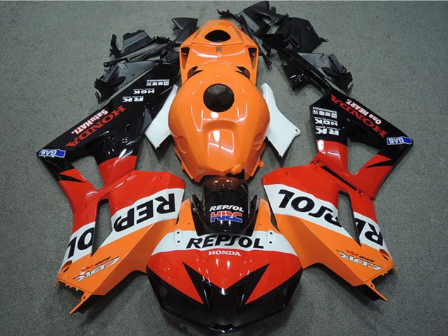 Comprar Carenados Moto Honda CBR600RR 2013-2023 - Naranja Blanco Rojo Negro Brillante Repsol HRC