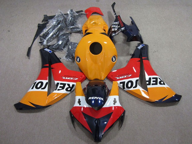 Comprar Kits Carenados Moto Honda CBR1000RR 2008-2011 - Naranja Blanco Rojo Negro Brillante Repsol