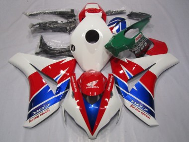 Comprar Carenados Moto Honda CBR1000RR 2008-2011 - Blanco Rojo Azul Carrera