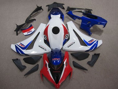 Comprar Kits Carenados Moto Honda CBR1000RR 2008-2011 - Blanco Rojo Azul HRC
