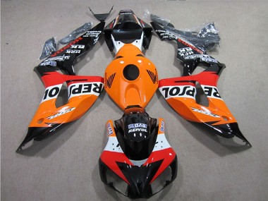 Comprar Kits Carenados Moto Honda CBR1000RR 2006-2007 - Naranja Blanco Rojo Negro Brillante Repsol