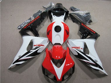 Comprar Carenados Moto Honda CBR1000RR 2006-2007 - Blanco Rojo Negro Brillante Fireblade