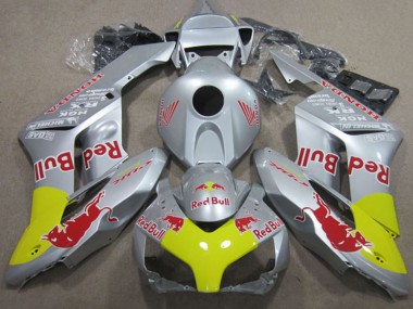 Comprar Carenados Moto Honda CBR1000RR 2004-2005 - Plata Amarillo Rojo Bull