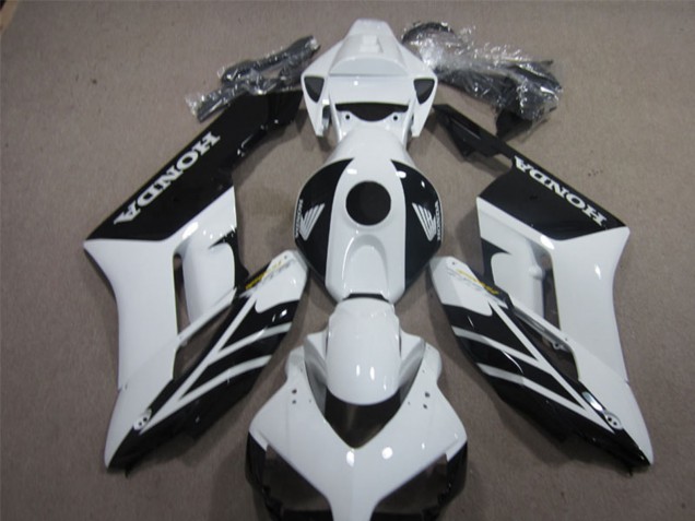 Comprar Carenados Moto Honda CBR1000RR 2004-2005 - Blanco Negro Brillante Raya