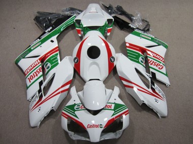 Comprar Carenados Moto Honda CBR1000RR 2004-2005 - Blanco Rojo Verde Castrol