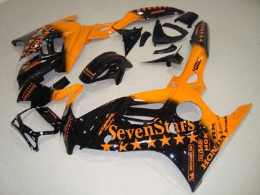 Comprar Carenados Moto Honda CBR600 F3 1995-1996 - Naranja Negro Brillante SevenStars