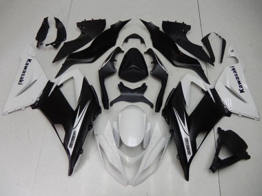 Comprar Kits Carenados Moto Kawasaki ZX6R 2013-2018 - Blanco Negro Mate