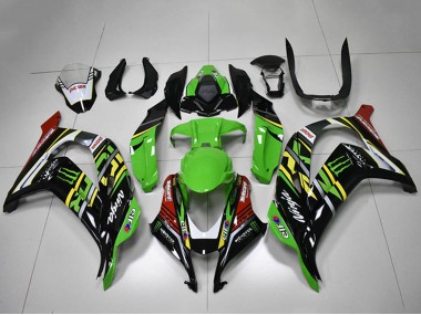 Comprar Carenados Moto Kawasaki ZX10R 2016-2020 - Verde Amarillo Rojo Blanco Negro Monstruo