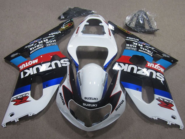 Comprar Carenados Moto Suzuki GSXR 600 2001-2003 - Blanco Azul Rojo Negro Motul