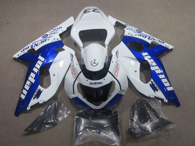 Comprar Carenados Moto Suzuki GSXR 600 2001-2003 - Blanco Azul Jordan Motul