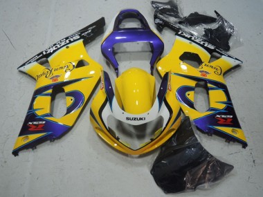Comprar Carenados Moto Suzuki GSXR 600 2001-2003 - Amarillo Púrpura Negro