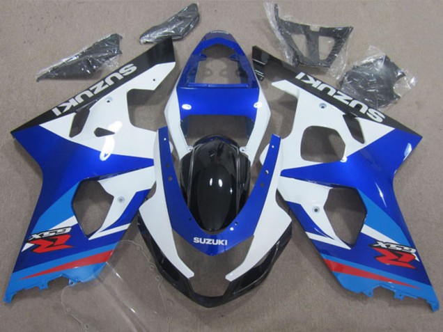 Comprar Carenados Moto Suzuki GSXR 600 2004-2005 - Blanco Azul Rojo