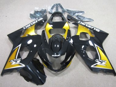 Comprar Carenados Moto Suzuki GSXR 600 2004-2005 - Negro Brillante Amarillo
