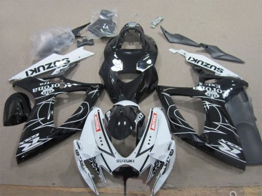 Comprar Carenados Moto Suzuki GSXR 600 2006-2007 - Blanco Negro Corona Extra Motul