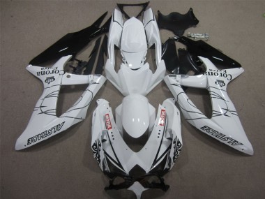 Comprar Carenados Moto Suzuki GSXR 600 2008-2010 - Blanco Negro Corona Extra Motul