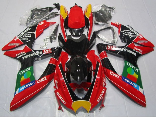 Comprar Carenados Moto Suzuki GSXR 600 2008-2010 - Rojo Naranja Azul Verde Negro JOMO