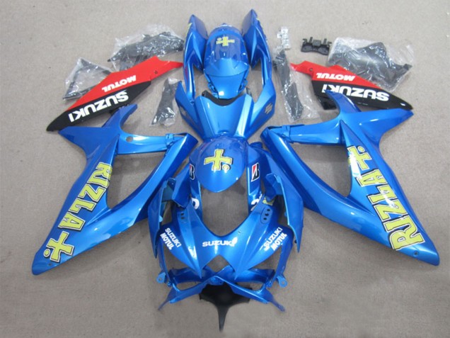 Comprar Carenados Moto Suzuki GSXR 600 2008-2010 - Azul Amarillo Rojo Negro Rizla Motul