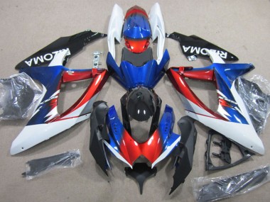 Comprar Carenados Moto Suzuki GSXR 600 2008-2010 - Blanco Rojo Azul Negro Rizoma