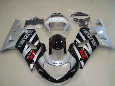 Comprar Carenados Moto Suzuki GSXR 750 2001-2003 - Plata Negro Brillante