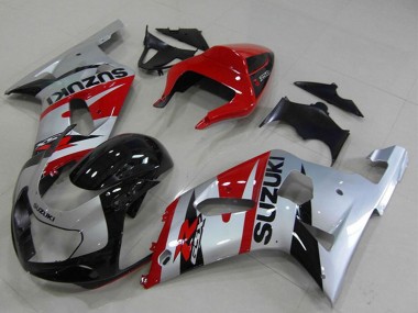 Comprar Carenados Moto Suzuki GSXR 750 2001-2003 - Rojo Plata Negro