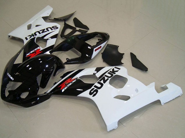 Comprar Carenados Moto Suzuki GSXR 750 2004-2005 - Negro Brillante Blanco Rojo