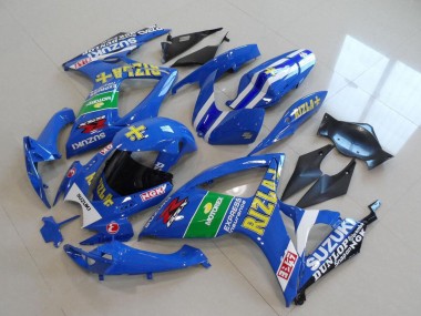 Comprar Carenados Moto Suzuki GSXR 750 2006-2007 - Azul Blanco Verde Negro Oro Rizla