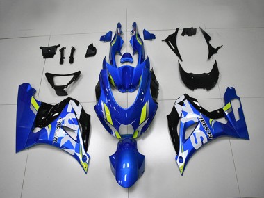 Comprar Carenado Moto Suzuki GSXR 1000 2017-2024 - Azul Blanco Verde