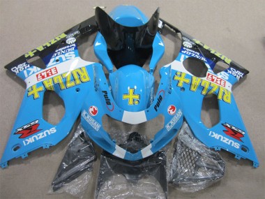 Comprar Carenados Moto Suzuki GSXR 1000 2000-2002 - Azul Amarillo Blanco Negro Rizla