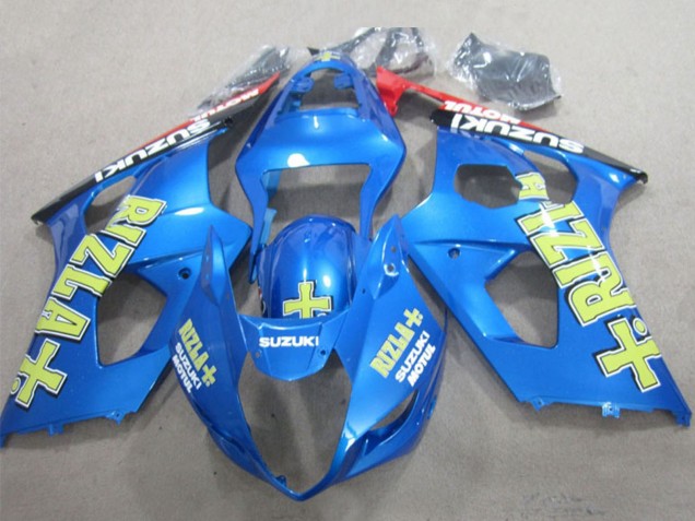 Comprar Carenados Moto Suzuki GSXR 1000 2003-2004 - Azul Amarillo Negro Rizla