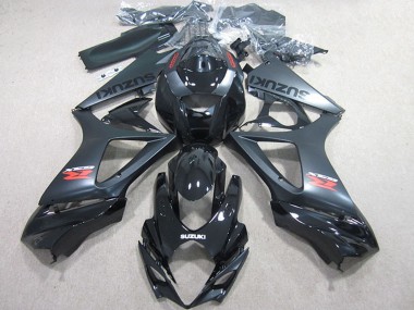 Comprar Kits Carenados Moto Suzuki GSXR 1000 2007-2008 - Negro Brillante Negro Mate