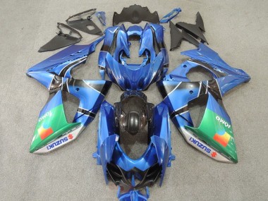 Comprar Carenados Moto Suzuki GSXR 1000 2009-2016 - Azul Verde JOMO