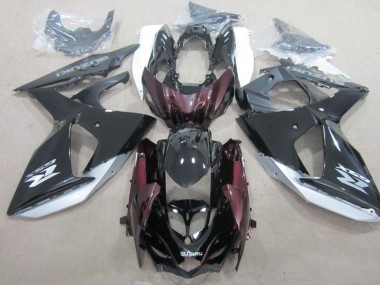 Comprar Carenado Moto Suzuki GSXR 1000 2009-2016 - Negro Brillante Plata