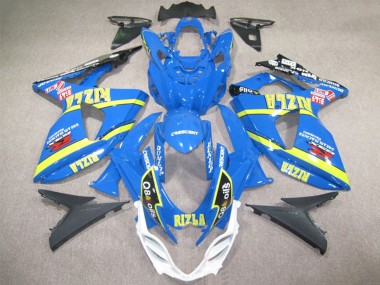 Comprar Carenados Moto Suzuki GSXR 1000 2009-2016 - Azul Amarillo Rizla Q8 Oils