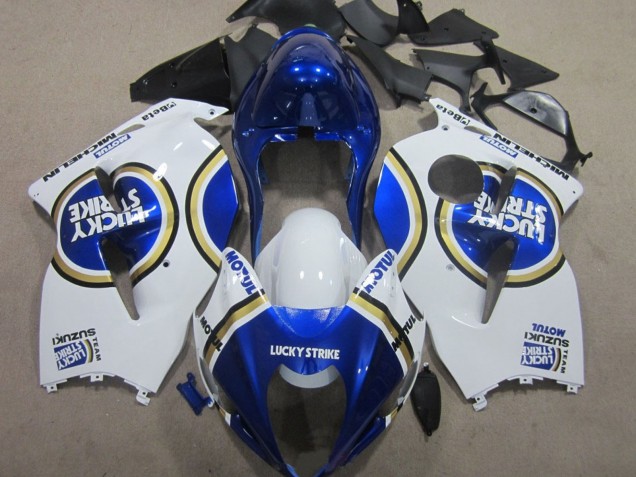 Comprar Carenados Moto Suzuki GSXR 1300 Hayabusa 1996-2007 - Blanco Azul Motul Lucky Strike