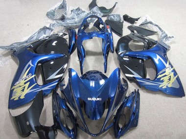 Comprar Carenados Moto Suzuki GSXR 1300 Hayabusa 2008-2020 - Azul Blanco Oro Calcomanía