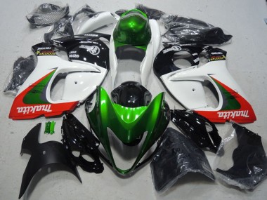 Comprar Carenados Moto Suzuki GSXR 1300 Hayabusa 2008-2020 - Blanco Verde Rojo Makita
