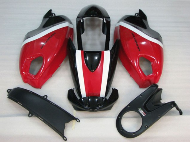 Comprar Kits Carenado Moto Ducati Monster 696 2008-2012 - Blanco Rojo Negro Brillante