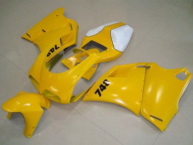 Comprar Carenado Moto Ducati 748 1993-2005 - Blanco Amarillo